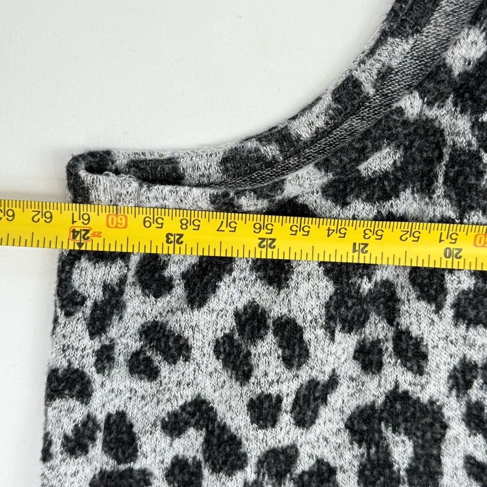 New York & Company Knit Animal Print Tank Top Women’s Size 2XL Grey - Picture 5 of 10